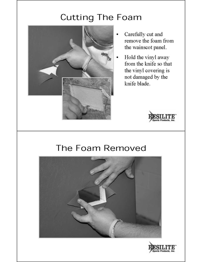 How to Cut an Outlet out of a Wainscot Panel
